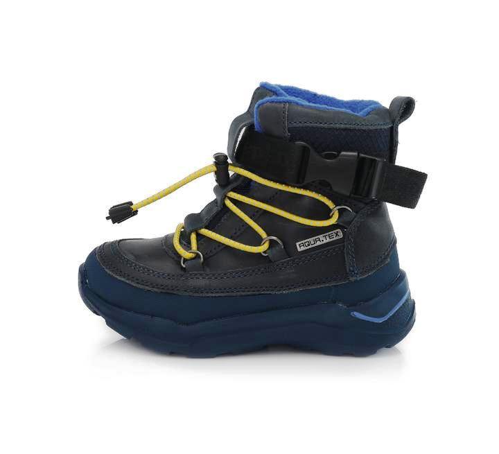 F step. Обувь DD Step детская зимняя. Ботинки 227 синие.